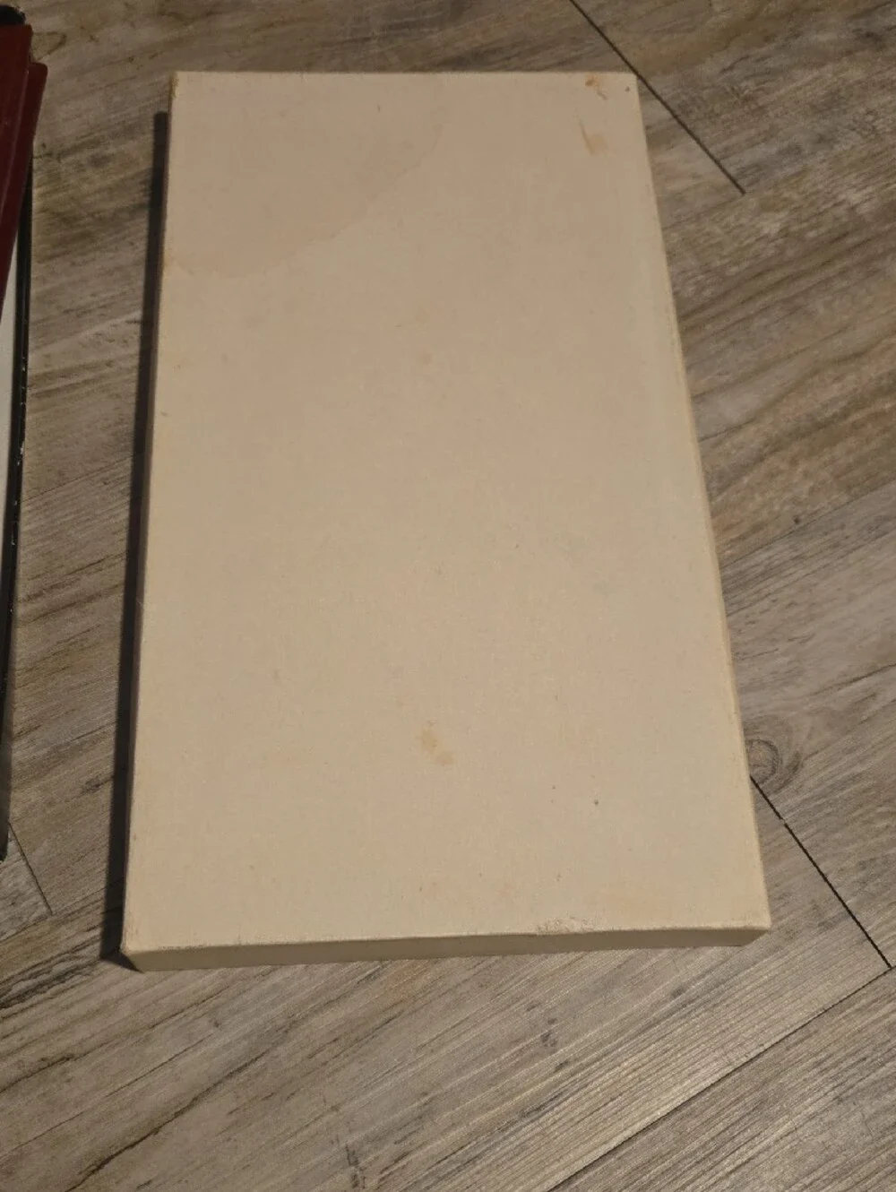 Vintage Postcard Album In Wine Red